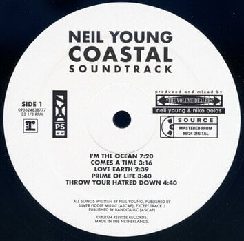 Neil Young - Coastal Soundtrack (LP) - Muziker