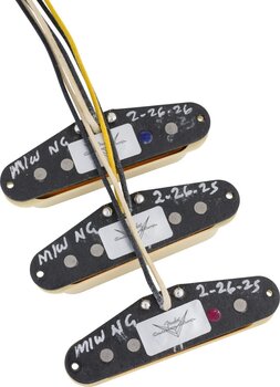 Pickup simples Fender Custom Shop Dual Mag II Stratocaster Set of 3 Vintage White Pickup simples - 2