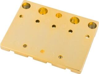 Basszusgitár húrláb Fender HiMass 4-String Zinc Saddles Gold Basszusgitár húrláb - 2