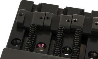 Mostek zapasowy do gitary basowej Fender HiMass 4-String Zinc Saddles Black Mostek zapasowy do gitary basowej - 1