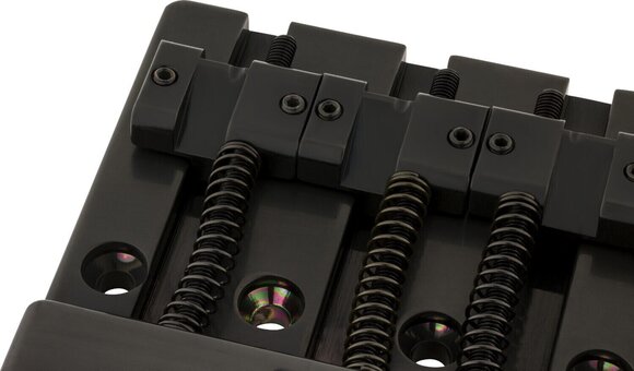 Ponte para baixo Fender HiMass 4-String Brass Saddles Black Ponte para baixo - 2