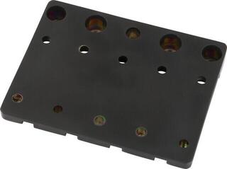 Mostek zapasowy do gitary basowej Fender HiMass 4-String Brass Saddles Black Mostek zapasowy do gitary basowej - 2