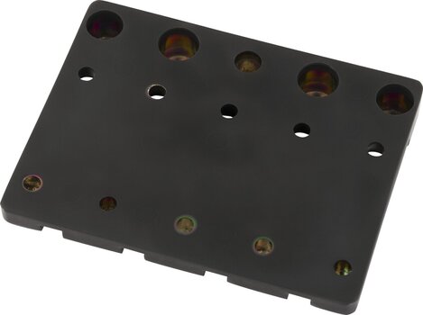 Ponte para baixo Fender HiMass 4-String Brass Saddles Black Ponte para baixo - 3