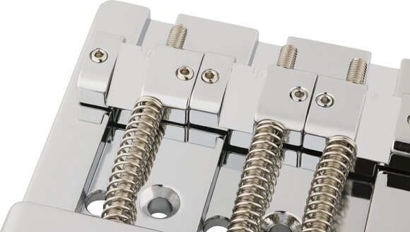 Kobylka pro baskytaru Fender HiMass String-Through 4-String Brass Saddles Chrome Kobylka pro baskytaru - 2