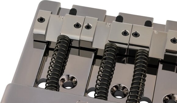 Kobylka pro baskytaru Fender HiMass String-Through 4-String Brass Saddles Black Chrome Kobylka pro baskytaru - 2