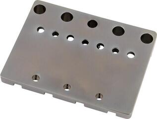 Mostek zapasowy do gitary basowej Fender HiMass String-Through 4-String Brass Saddles Black Chrome Mostek zapasowy do gitary basowej - 2