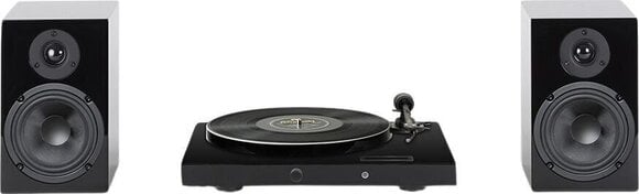 Pladespiller-sæt Pro-Ject Juke Box E1 + Speaker Box 5E OM5e High Gloss Piano Black Pladespiller-sæt - 2