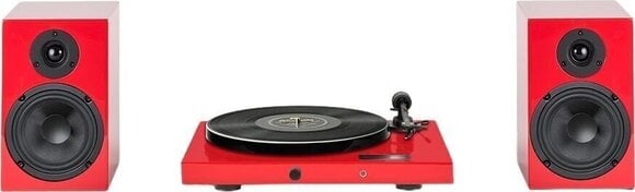 въртящата комплект Pro-Ject Juke Box E1 + Speaker Box 5E OM5e High Gloss Red въртящата комплект - 2