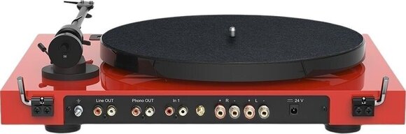 въртящата комплект Pro-Ject Juke Box E1 + Speaker Box 5E OM5e High Gloss Red въртящата комплект - 5