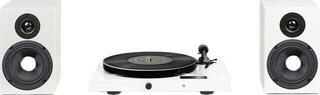 Plattenspieler-Kit Pro-Ject Juke Box E1 + Speaker Box 5E OM5e High Gloss White Plattenspieler-Kit - 1