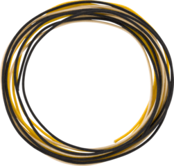 Potenziometer Fender Pure Vintage Cloth Wire 22 AWG 5 - 1