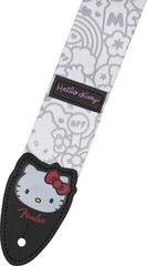 Колан за китара Fender Hello Kitty 2" White Колан за китара - 2