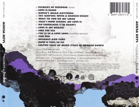 CD de música Alicia Keys - The Element of Freedom (CD) - 3