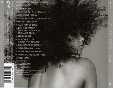 CD de música Alicia Keys - Here (CD) - 3