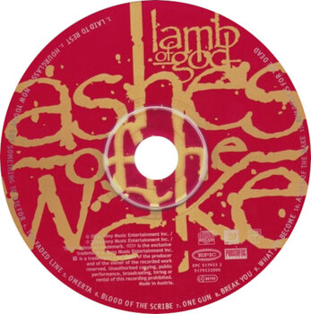 CD de música Lamb Of God - Ashes Of The Wake (CD) - 2