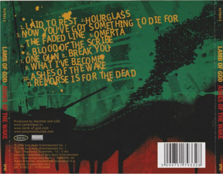CD de música Lamb Of God - Ashes Of The Wake (CD) - 3