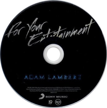 CD de música Adam Lambert - For Your Entertainment (CD) - 2