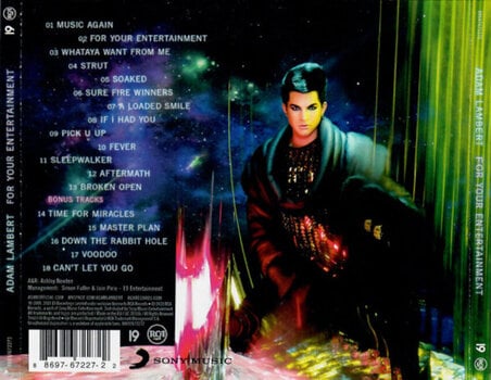 CD de música Adam Lambert - For Your Entertainment (CD) - 3