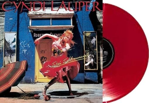 Disco de vinil Cyndi Lauper - She's So Unusual (Reissue) (Red Coloured) (LP) - 2