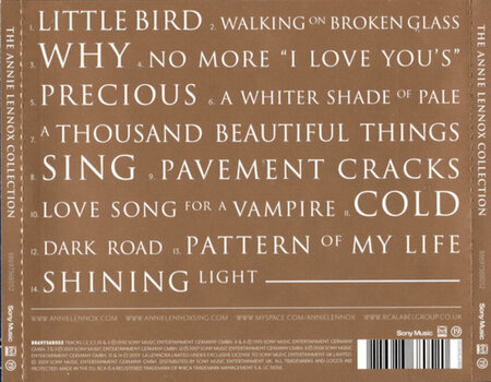 CD de música Annie Lennox - The Annie Lennox Collection (CD) - 3