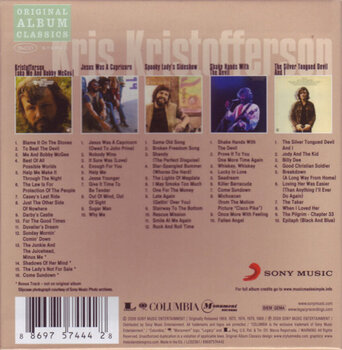CD de música Kris Kristofferson - Original Album Classics (5 CD) - 7