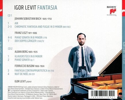 CD de música Igor Levit - Fantasia (2 CD) - 2