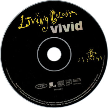 CD de música Living Colour - Vivid (Reissue) (Remastered) (CD) - 2