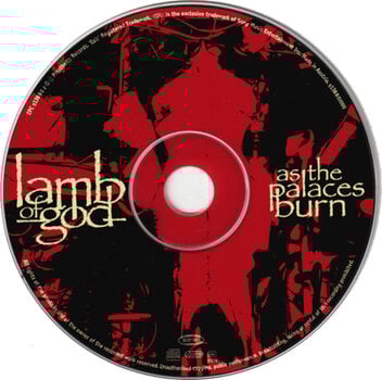 CD de música Lamb Of God - As The Palaces Burn (CD) - 2