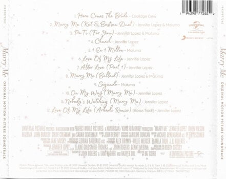 Glazbene CD Jennifer Lopez - Marry Me (Original Motion Picture Soundtrack) (CD) - 3