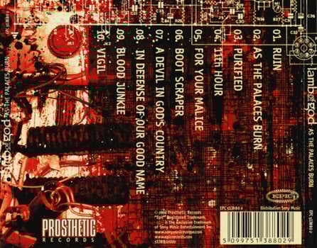 CD de música Lamb Of God - As The Palaces Burn (CD) - 3