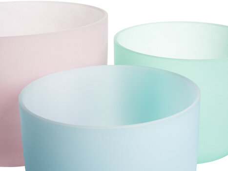 Perkusja dla terapii muzycznej Shamann Colored Crystal Set 432 Hz Zestaw misek kryształowych (Tylko rozpakowane) - 16