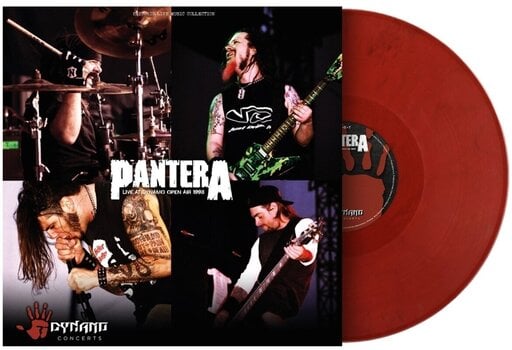Vinyylilevy Pantera - Live at Dynamo Open Air 1998 (180 g) (Red Marbled Coloured) (2 LP) - 2