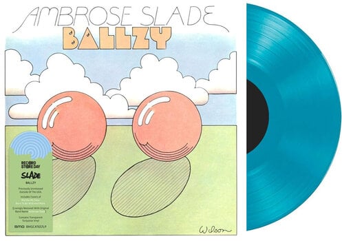 Δίσκος LP Slade - Ballzy (RSD 2022) (Transparent Turquoise Coloured) (LP) - 2