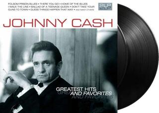 Vinyl Record Johnny Cash - Greatest Hits and Favorites (2 LP) - 1