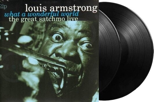Płyta winylowa Louis Armstrong - Great Satchmo Live/What a Wonderful World Live 1956-1967 (2 LP) - 2