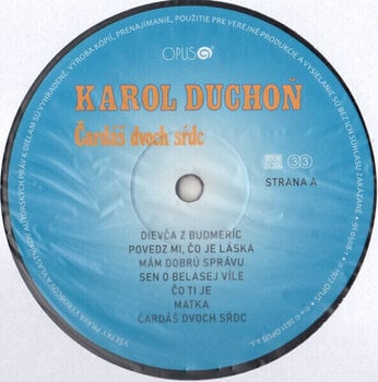 Vinüülplaat Karol Duchoň - Čardáš dvoch sŕdc (180 g) (LP) - 3