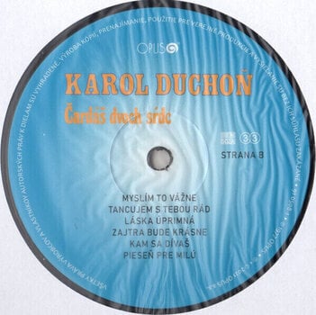 Vinüülplaat Karol Duchoň - Čardáš dvoch sŕdc (180 g) (LP) - 4