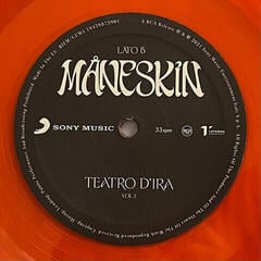 Vinyl Record Maneskin - Teatro D'Ira - Vol.I (Dark Orange Transparent Coloured) (LP) - 4