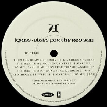 Vinyylilevy Kyuss - Blues For The Red Sun (Reissue) (LP) - 6