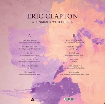 Disque vinyle Eric Clapton - A Songbook With Friends (Limited Edition) (Transparent Lavender Marbled Coloured) (LP) - 4