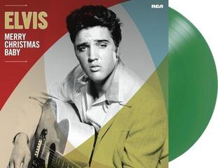 Schallplatte Elvis Presley - Merry Christmas Baby (Limited Edition) (Green Coloured) (LP) - 1