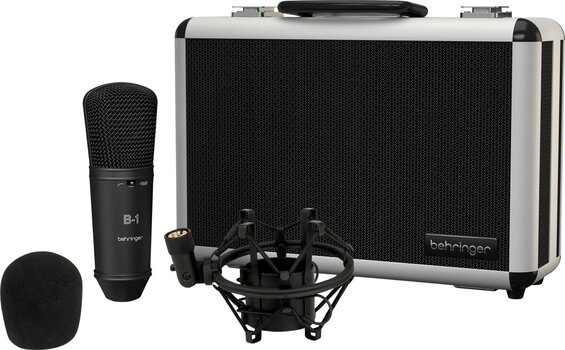 Kondenzatorski studijski mikrofon Behringer B-1 Dark Edition Kondenzatorski studijski mikrofon - 6