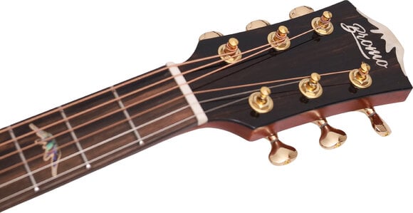 Jumbo Elektro-Akustikgitarren Bromo BAN8E Vintage Sunburst Jumbo Elektro-Akustikgitarren - 9