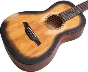 Folk Guitar Bromo BAR6H Historic Sunburst Folk Guitar - 5