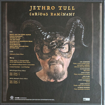 Hanglemez Jethro Tull - Curious Ruminant (Ultra Clear Coloured) (Limited Edition) (2 LP + 2 CD + Blu-Ray) - 3