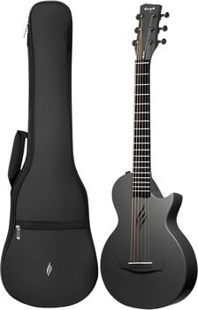 Elektroakustična kitara Enya Music Nova Go Mini Black Elektroakustična kitara - 2