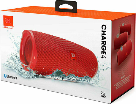 portable Speaker JBL Charge 4 Red - 4