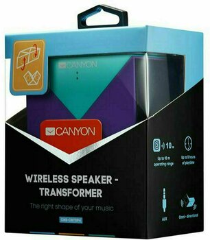 portable Speaker Canyon CNS-CBTSP4GBL - 4