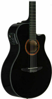 Guitarra clásica con preamplificador Yamaha NTX 700 BK - 8