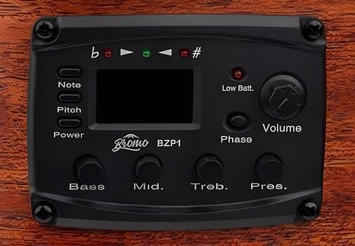 elektroakustiline kitarr Bromo BAT8ME Black elektroakustiline kitarr (Nagu uus) - 10